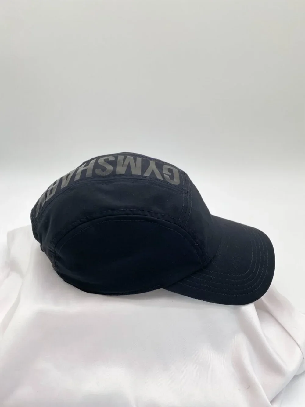 Gymshark Running Cap Black Adjustable Performance Training Hat One Size